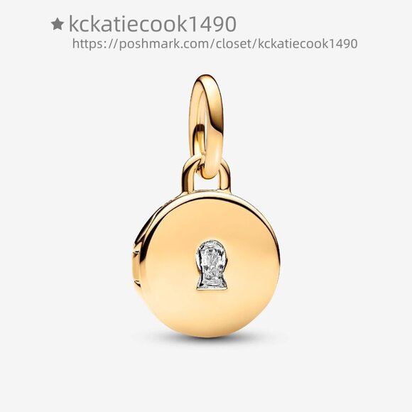 Pandora Openable & Engravable Love Locket Dangle Charm - Picture 1 of 8